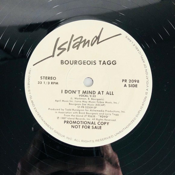 Julian Cope Trampolene 12” Promo Copy Vinyl 33 1/3 Record Island - Picture 3 of 7